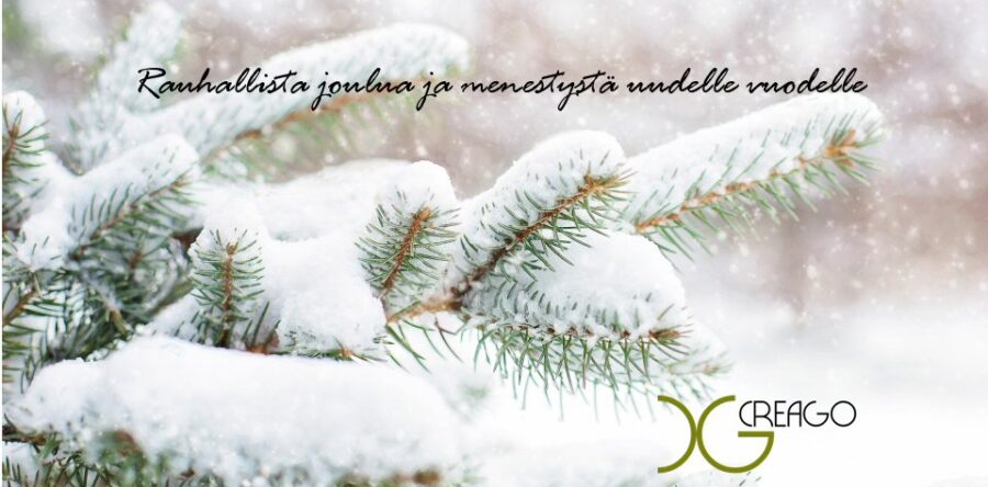 RAUHALLISTA JOULUA JA MENESTYSTÄ UUDELLE VUODELLE 2023